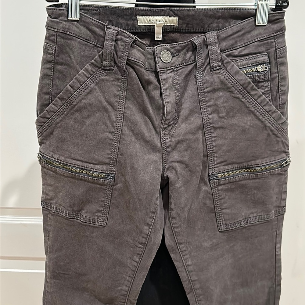 Joie Jeans park skinny pants size 28 Dark Grey